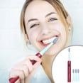 thumbnail image 1 of Ganfancp Cepillo de Dientes,, Bajo Ruido, Portátil, Cepillo de Dientes con Temporizador Inteligente Ipx7 Agua Cepillo de Dientes Vibración Ofertas y Liquidaciones 1X Unidad Principal, 4X Cabezales de, 1 of 7