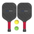 thumbnail image 2 of fastboy Pickleball Rackets Sports Supplies for Beginner Black Intermediate to Players Play, 2 of 4