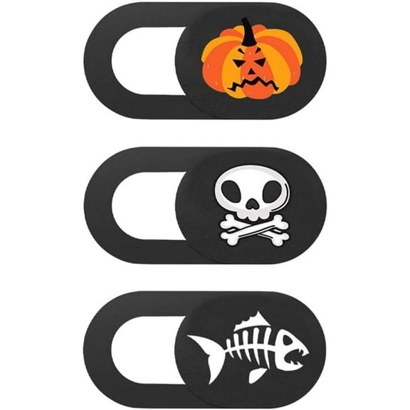 3pcs Smartphone Slide Adorable and Privacy Themed Slider Laptops Anti-Peeping Cam Sliding Practical Webcam Cover Tablet Computer Camera Phone for Elements
