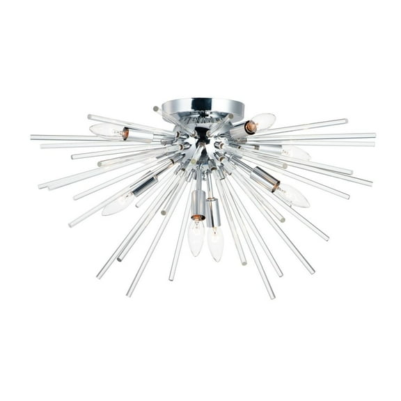 Maxim Lighting - Eight Light Flush Mount - Flush Mount - Polaris-Eight Light