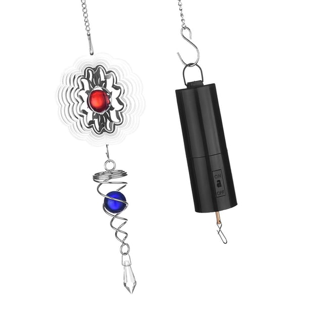 Campanas 1pc 3D Acero Inoxidable Cuadrado Ambre De Hierro Plegable Windbell Con Espejo Reflectante Metal Crystal Wind CUTICAT Metal Bell Wind timbime