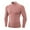 Wine, variant on Fesfesfes Long Sleeve Shirt Men Plus Velvet Fitness Clothing High Elastic Warmth Stand-up Collar Sweater Sports Long Sleeves Blouse