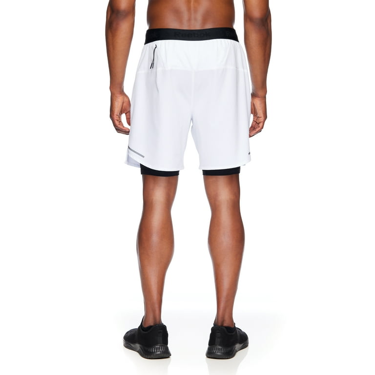 hjælpeløshed skandale harmonisk Reebok Men's Cadence 2-In-1 Compression Shorts, 9" Inseam, up to Size 3XL -  Walmart.com