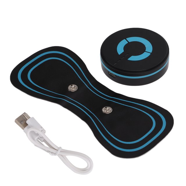 Mini masajeadores eléctricos, masajeador de espalda, fácil de usar, masajeadores eléctricos de espalda, adhesivo para masaje de cuello, rendimiento lleno de energía