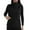Black, variant on zejinsd Hooded Fleece Vests for Women Double-Faced Velvet Thermal Sleeveless Comfy Lightweight Jackets