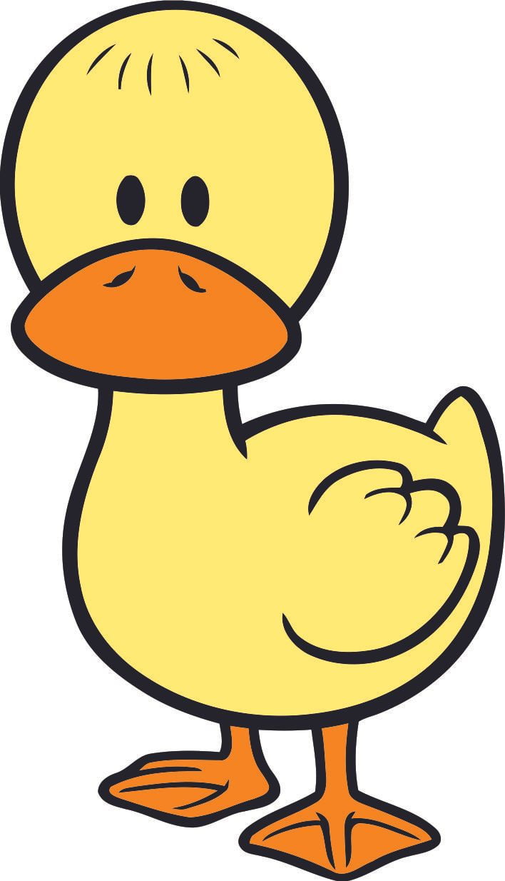 Picture of Duck Cute Ducks Ducky Wall Decals for Nursery Daycare