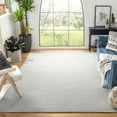thumbnail image 2 of SAFAVIEH Salem Corynn Solid Cotton Area Rug, Grey/Ivory, 8' x 10', 2 of 10