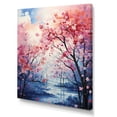 thumbnail image 2 of Designart "love Landscape Ephemeral Bliss" Floral Canvas Wall Art, 2 of 5