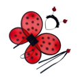 thumbnail image 3 of yingyy Costume pour Enfants Jeu de Rôle Jeu d'Imitation Fête de Noël Costume Déguisement Accessoires de Performance pour Enfants Tenue Accessoires Photo Papillon Ensemble de 3 Pcs, 3 of 6