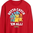 thumbnail image 2 of Pokémon - Gotta Catch 'Em All Group - Men's Long Sleeve T-Shirt, 2 of 4