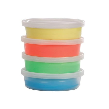 BodyHealt Therapy Putty Special Kit, 2-oz each, Red, Yellow, Green and Blue / Theraputty for Occupational and Physical Therapy (1 Set)