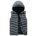 thumbnail image 1 of Sleeves for Men - Gilet à Capuche Sans Manches en Polyester - Décontracté, Quotidien, 1 of 7