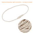 thumbnail image 4 of Unique Bargains Polyester Rope Hang Tag String Snap Lock  Plastic Tags Ties 190mm/7.48' Length,1mm/0.04' Dia,Pack of 200,Beige, 4 of 5