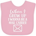 thumbnail image 3 of Inktastic Mail Carrier Future Postal Worker Boys or Girls Baby Bib, 3 of 4