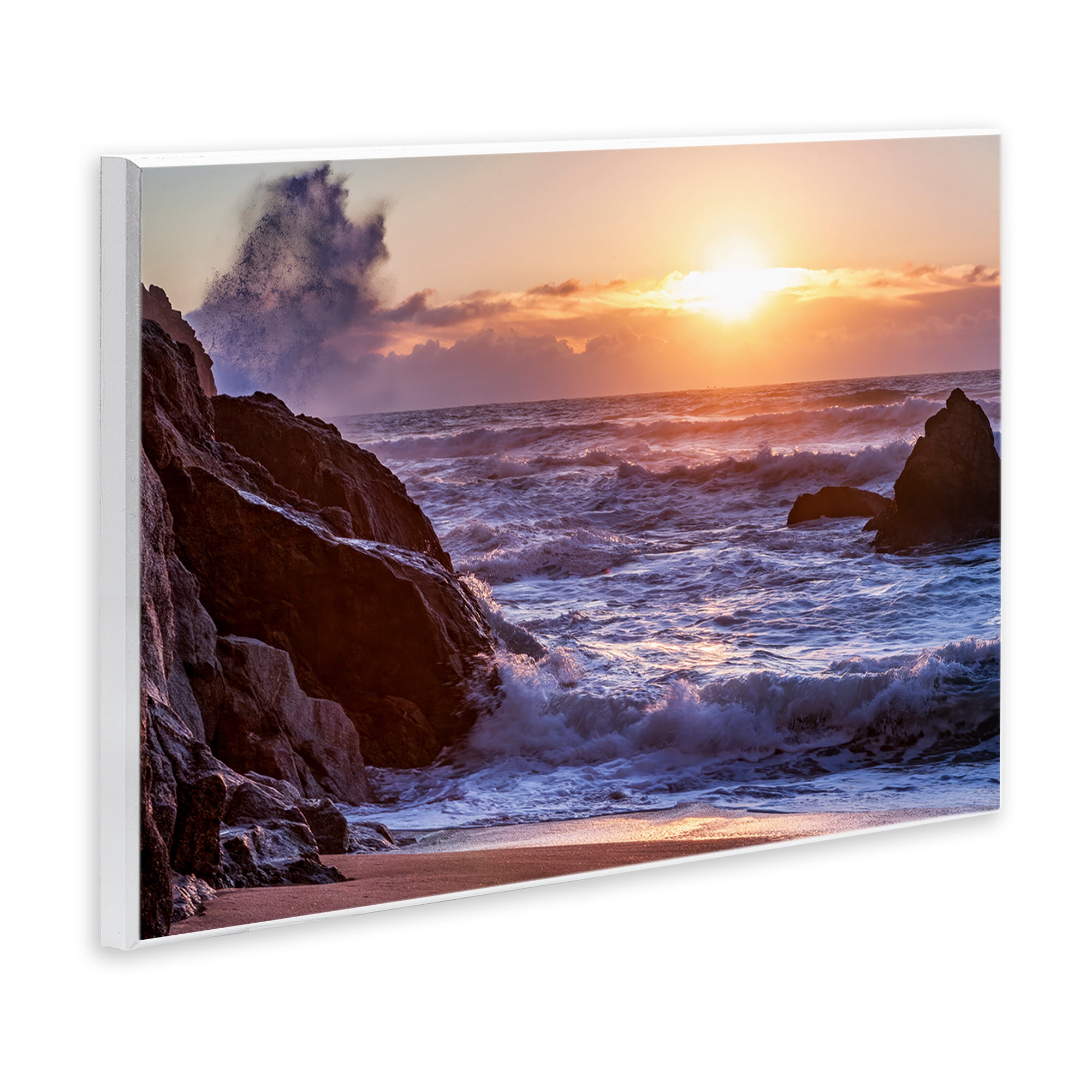 Stupell Industries Siren Song Rocky Shore Wall Plaque Art, design by Shelley Carlisle