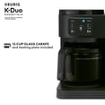 thumbnail image 4 of Keurig K-Duo Essentials, Hot & Iced Single-Serve K-Cup Pod Coffee Maker & Carafe, Black, 4 of 5