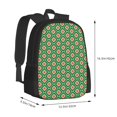 thumbnail image 2 of Daiia 60s and 70s Style Backpack for Men and Women -Durable Backpack Large Capacity, Water-Resistant Bag with Adjustable Straps and Laptop Compartment, 2 of 7