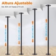 thumbnail image 4 of Tubo para Pole Dance Profesional SereneLife, Giratorio 360°, Altura Ajustable, Portátil y Desmontable, Bastón de Baile, Spinning Dancing Pole, Negro, 4 of 9