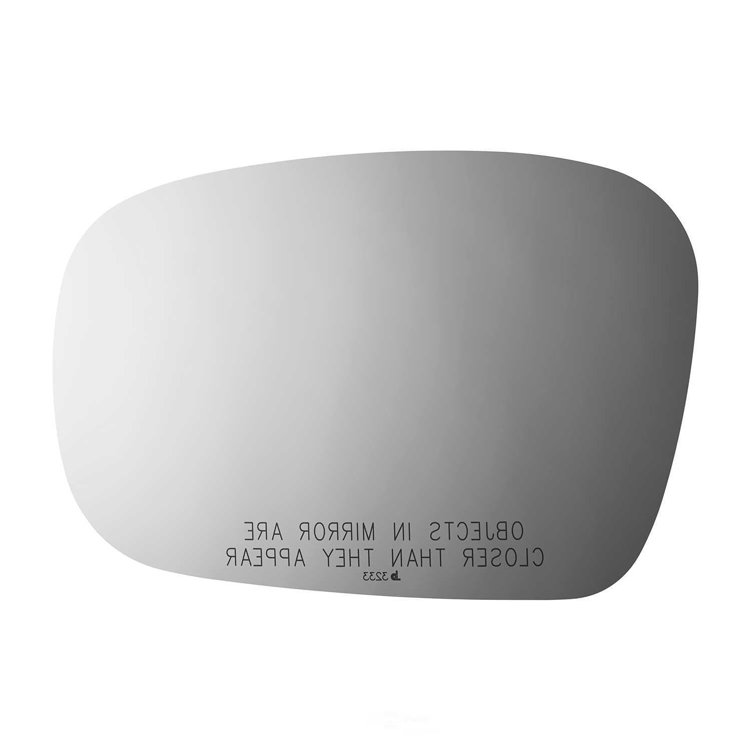 Burco Side View Mirror Replacement Glass - Clear Glass - 3233