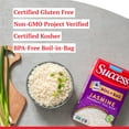 thumbnail image 4 of Success Boil-in-Bag Rice, Aromatic Jasmine Rice, Gluten Free, Non-GMO Certified, 14 oz, 4 Bags, 4 of 14