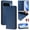 Darkblue, variant on Wallet Case for Google Pixel 10 /10 Pro, Magnetic Closure PU Leather Flip Phone Case for Men Women with RFID Blocking Card Holder Kickstand, Shockproof Protective Cover, Purple