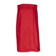 thumbnail image 2 of Women’s Premium Terry Velour Spa Wrap-Red, 2 of 2