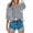 Gray(1), variant on Diufon Velvet Shirts for Women Plus Size Long Sleeve Lapel Button Down Jackets Casual Loose Tops with Pocket