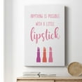 thumbnail image 6 of Little Lipstick Premium Gallery Wrapped Canvas - Ready to Hang, 6 of 9