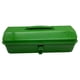 thumbnail image 3 of Caja de herramientas de metal con mango, organizador de herramientas con cierre de metal, múltiples usos múltiples, estilo de techo de cadera de techo, 3 of 8