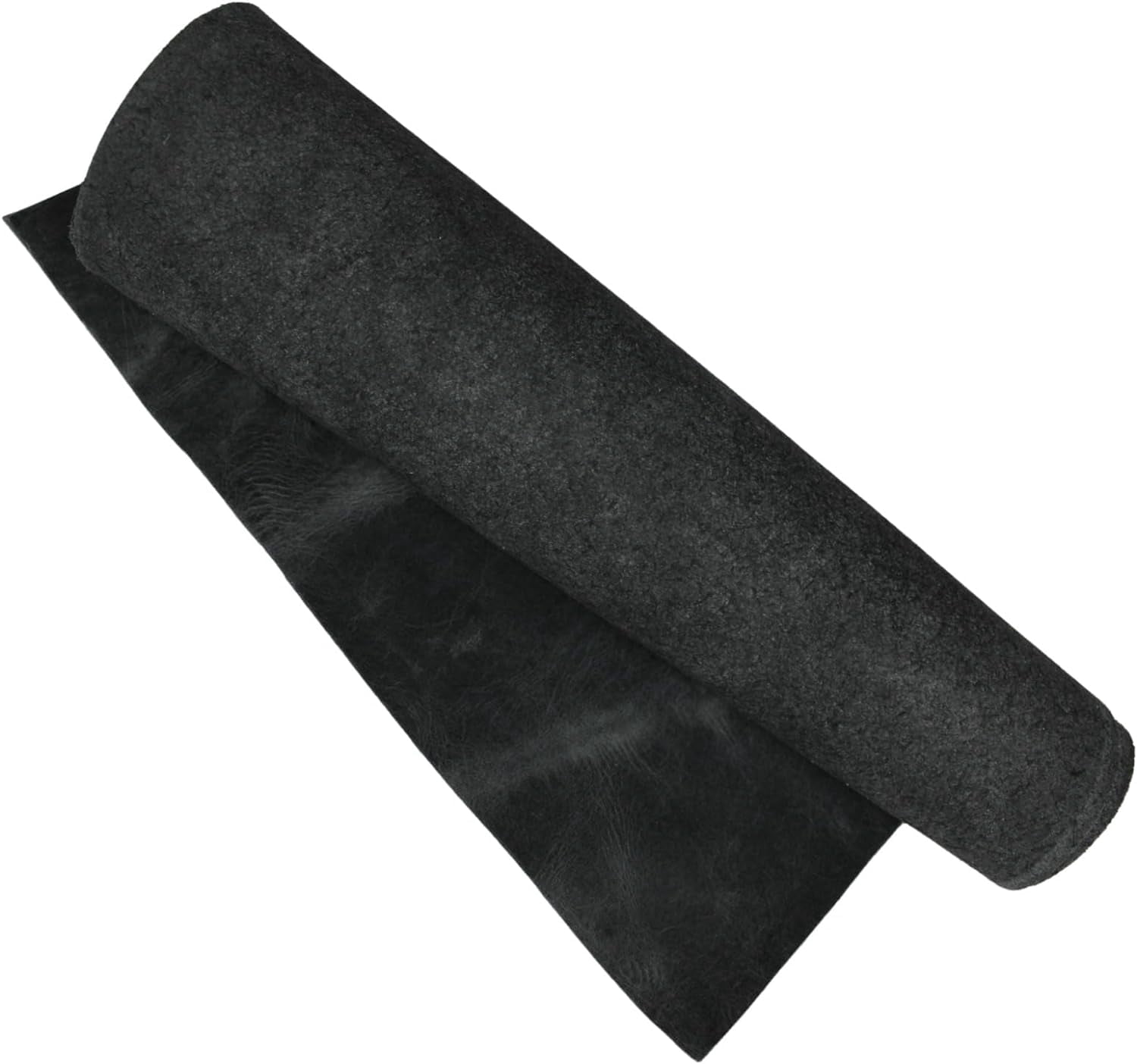 ArtisanCowhides Genuine Crazy Horse Cowhide Leather PRECUT Full Grain Pull Up Thick Sheets for Crafts - Black Charcoal 9"x11"