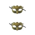 thumbnail image 2 of Minnieouse Half Face Eyes Antiguo Horror Prom Traje Accesorios Vestido Fiesta Rendimiento Decoración Regalos Halloween Caballero oro antiguo 2piezas Minnieouse CBP252044, 2 of 6