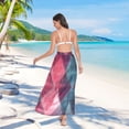 thumbnail image 7 of FORMRS Womens Beach Sarong Semi-Sheer Bikini Wrap Skirt Swimsuit Cover-ups, Vibrant Green Tartan Pattern, 7 of 7