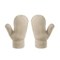 thumbnail image 5 of Kids Winter Hat Gloves Set for Girls Boys 1-3 Years,Toddler Earflap Beanie Ear Warmer Mittens Fleece Lined Set, 5 of 5