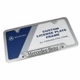 thumbnail image 3 of Marco para matrícula Mercedes Benz, auténtico acero inoxidable pulido, 3 of 4