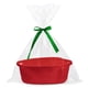 thumbnail image 3 of Lunxisen 1 Pcs Basket Empty Gift Basket, Decorative Rope Woven Nursery Storage Organizer Dog Toy Baskets for Baby Showers Christmas Easter with Gift Bags and Ribbons, 3 of 9