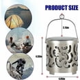 thumbnail image 2 of Camping Gas Heater, Portable Gas Heater, Camping Car Gas Heater, Heating Adapter for Gas Stove, Tent Heater, Gas Auxiliary Heater for Outdoor Hiking, 2 of 5