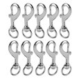 thumbnail image 1 of 10 Piezas de Perno Giratorio, Clip de Buceo, Hebilla de Gancho de Universal para Actividades Al E Industrias Marinas Cola Perno giratorio Gancho de seguridad, 1 of 7