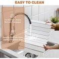 thumbnail image 7 of 24"×16" Large Stone Dish Drying Mat for Kitchen Counter, ANUNU Dishes Drying Matt Kitchen Counter, Absorbent Diatomaceous Earth Bath Quick Dry Mats for Tableware, Bottles and Cup, 7 of 7