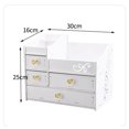 thumbnail image 4 of Jewelry & Makeup cosmetic organizer. Table top design. Great for storage, 4 of 4