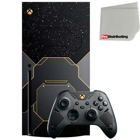 Microsoft Xbox Series X 1TB Halo Infinite Limited Edition with MIcrofiber Screen Cleaning Cloth