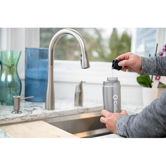 ProMist  Microfiber Spray Mop, Efficient Cleaning Solution, Red