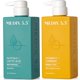 thumbnail image 1 of MEDIX 5.5 Exfoliante AHA Ácido glicólico Limpiador facial y corporal + Crema corporal hidratante con vitamina C Loción para el cuidado de la piel Juego de 2 piezas | Jabón corporal y limpiador facial, 1 of 5