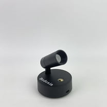 Bedoxin Wall lamps,Modern Wall Sconce with Switch, Dimmable Adjustable Wall Lamp, Wall Mounted Bedside Lamps, 6W Indoor Hardwired Sconces,Wall Mounted Lights (Black)