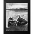 thumbnail image 2 of Parker, Jennifer Paxton 19x24 Black Modern Framed Museum Art Print Titled - Bateau Noir II, 2 of 5