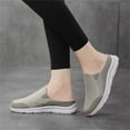 thumbnail image 3 of Vedolay Summer Casual Shoes Women's Fashion Loafers Platform Round Toe Slip-on Comfort Leisure Shoes,Gray 8, 3 of 5