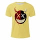 thumbnail image 4 of Blusas y camisas de manga corta y cuello redondo para hombre. Blusas/camisetas de manga corta con cuello redondo y estampado de Halloween para hombre. Blusa para hombre., 4 of 5