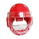 thumbnail image 1 of Casco de Karate, equipo de cabeza de boxeo, portátil, ligero, cómodo, Mma, ajustable, ventilado, casco de boxeo, cubierta facial SG, 1 of 8