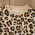 thumbnail image 4 of Enfants Bébé Fille Garçon Automne Manches Longues Tops T-Shirt Léopard Imprimé, 4 of 5