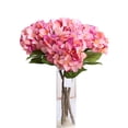thumbnail image 1 of Artificial Hydrangea Bouquet Silk Flowers Wedding Bridal Party Home Decor（Pink Purple ）, 1 of 2