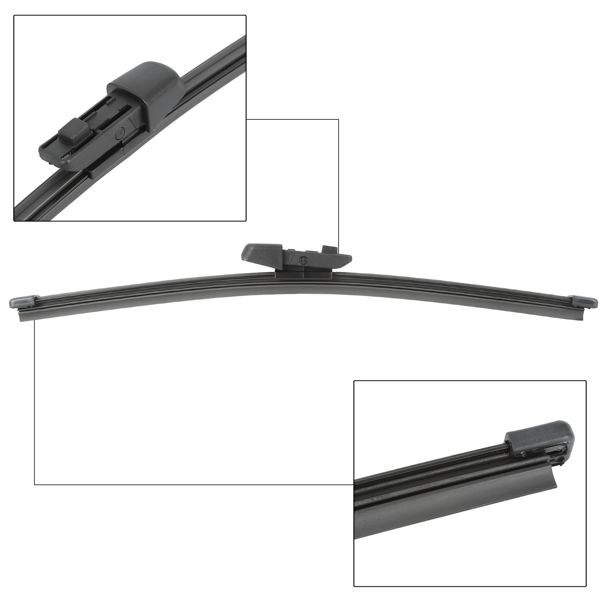 Rear Wiper Arm & Blade Set For Seat Leon 1P Hatchback (2009-2013) – 11 Inch / 28cm